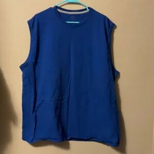 Fruit of the Loom Blue Men's Tank Top